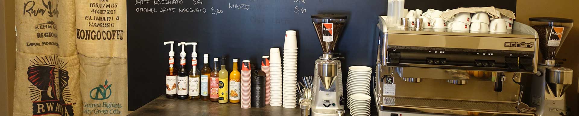 Schärf Kaffeemaschine im WILLEA Sweet Coffeeshop in Wr. Neustadt